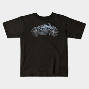 Vintage Motorcycle Kids T-Shirt